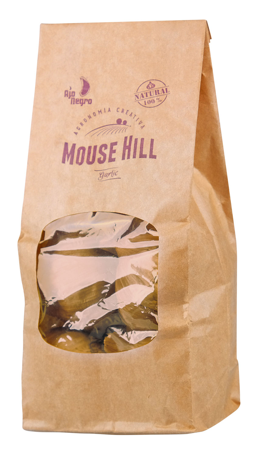 4er-Pack schwarzer Knoblauch