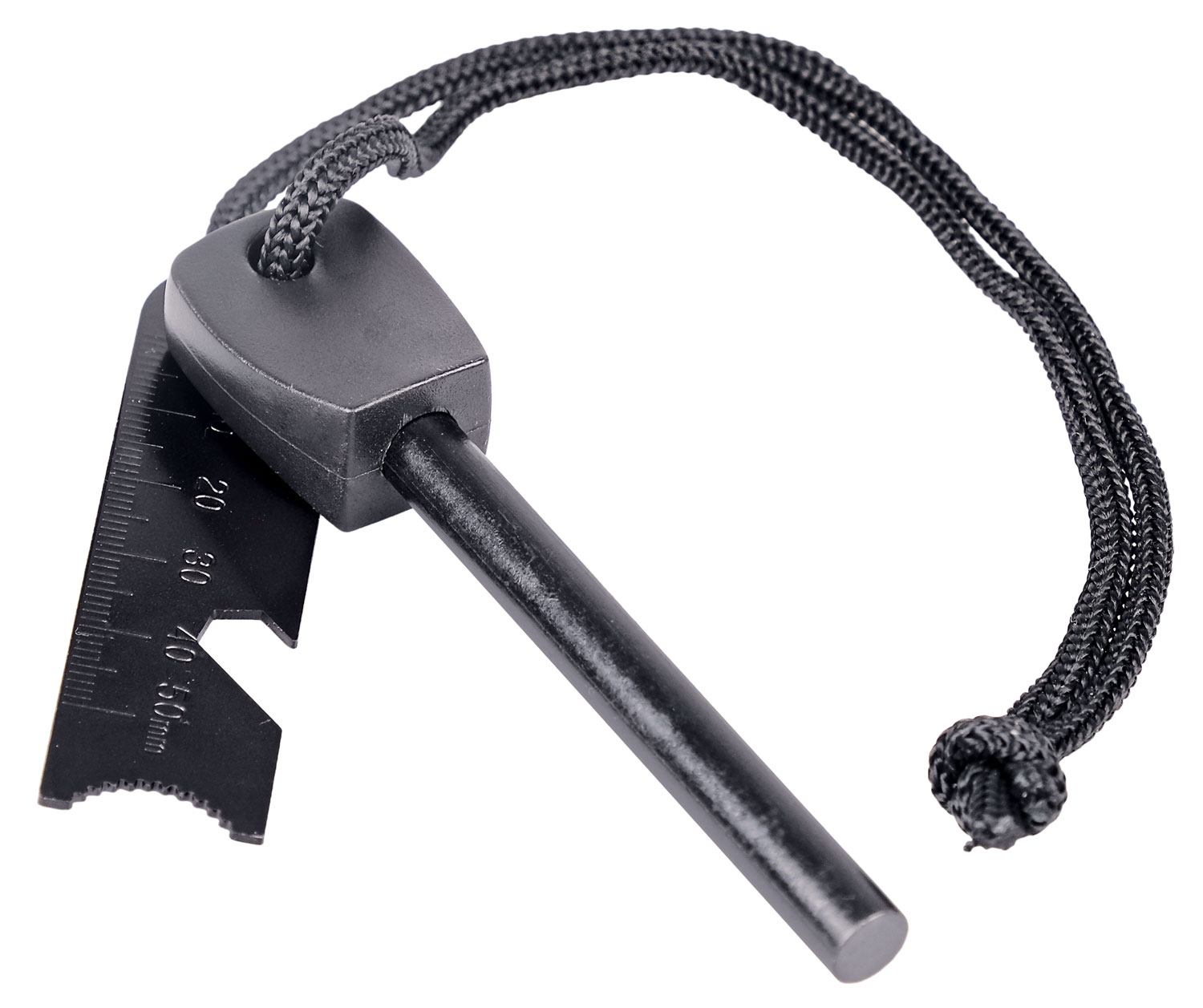 Premium Feuerstahl / 3000C Funken / Outdoor Survival / Notfallausrstung / Wetterfest / 20.000 Zndungen / Kompakt01