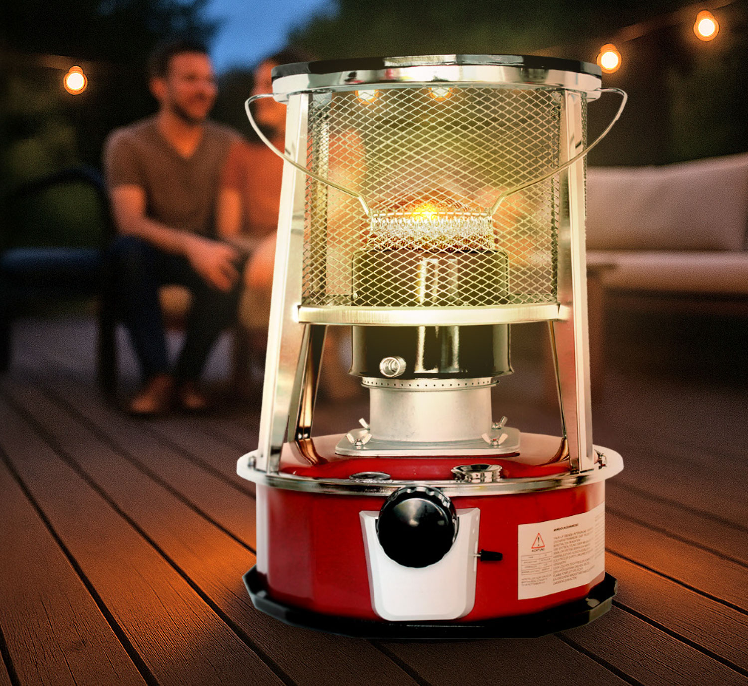 Petroleumheizung mit Lschautomatik / Notheizung / Campingheizung / auch zum mobilen Kochen