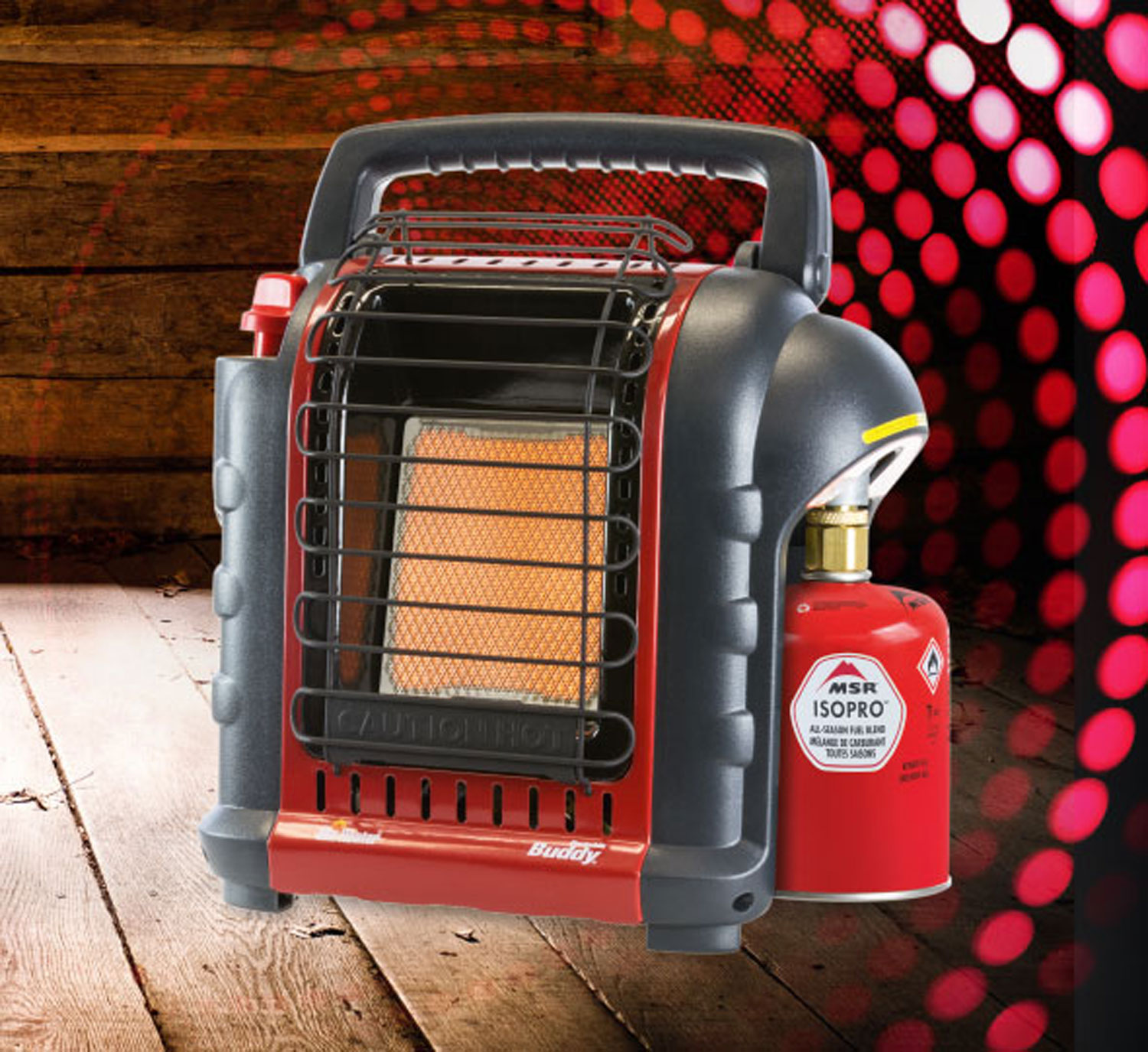 Mr. Heater Mobile Gasheizung inkl. Umrstschlauch fr Gasflasche