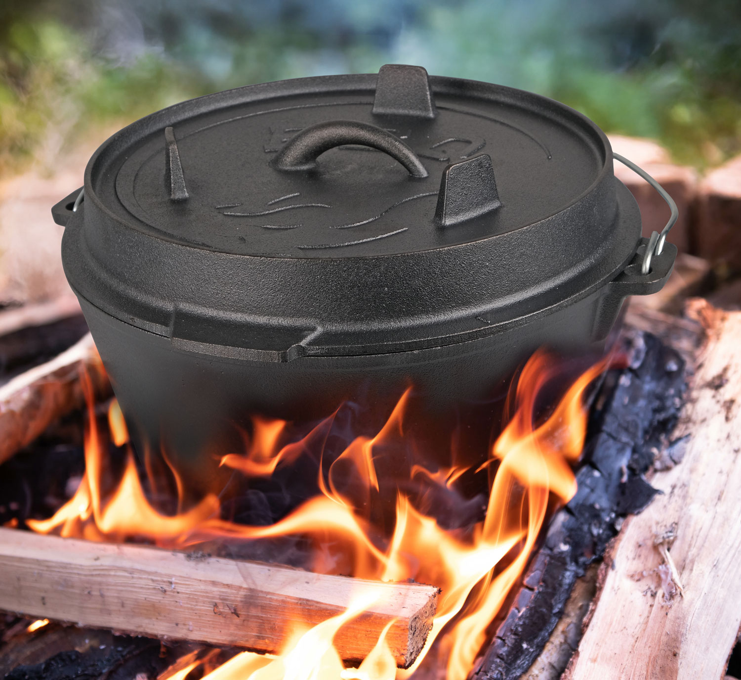 Feuertopf / Dutch Oven / Gusseisen / 8 L - Sehr gut