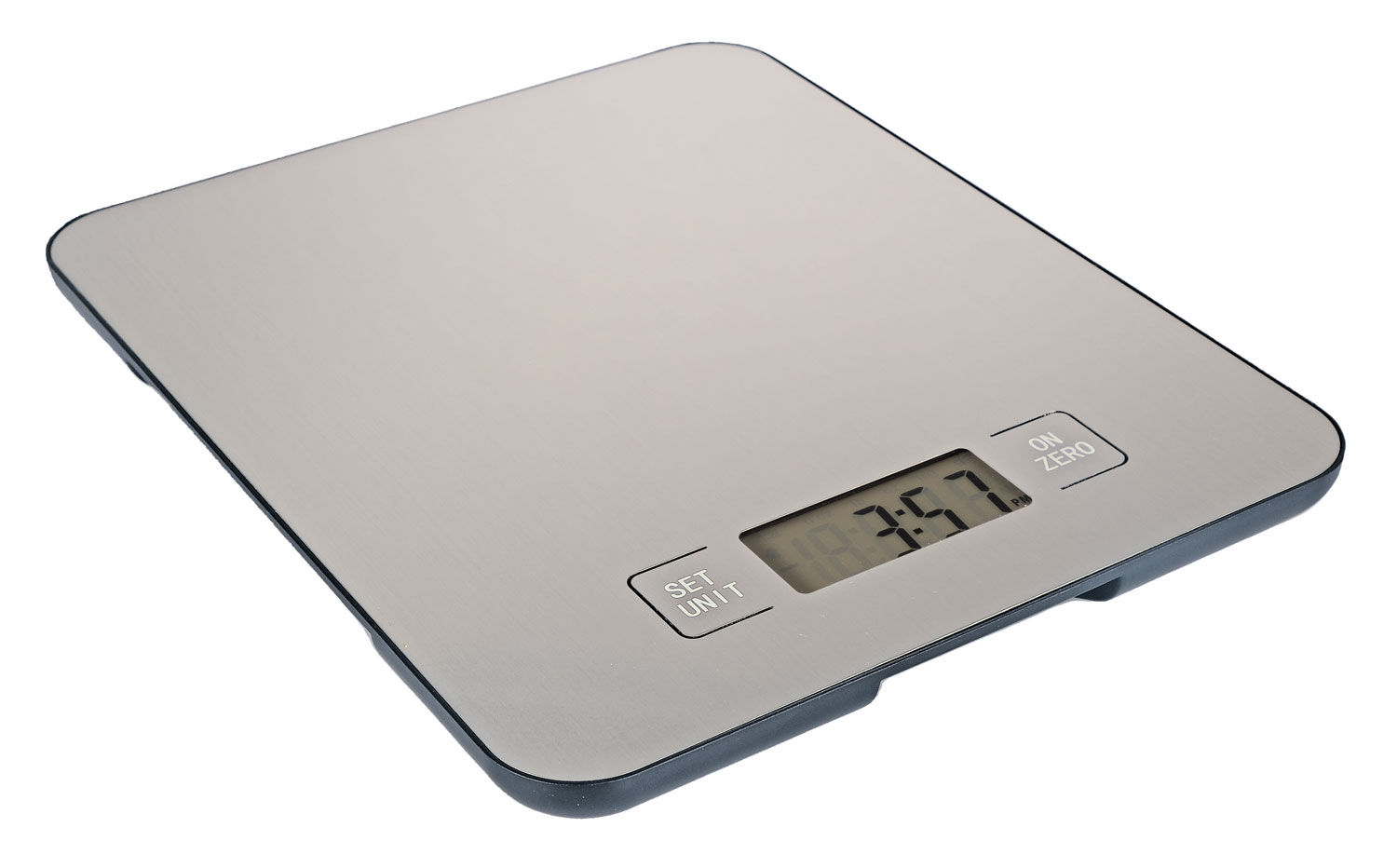 Digitale Edelstahl-Kchenwaage mit Timer bis 15 kg