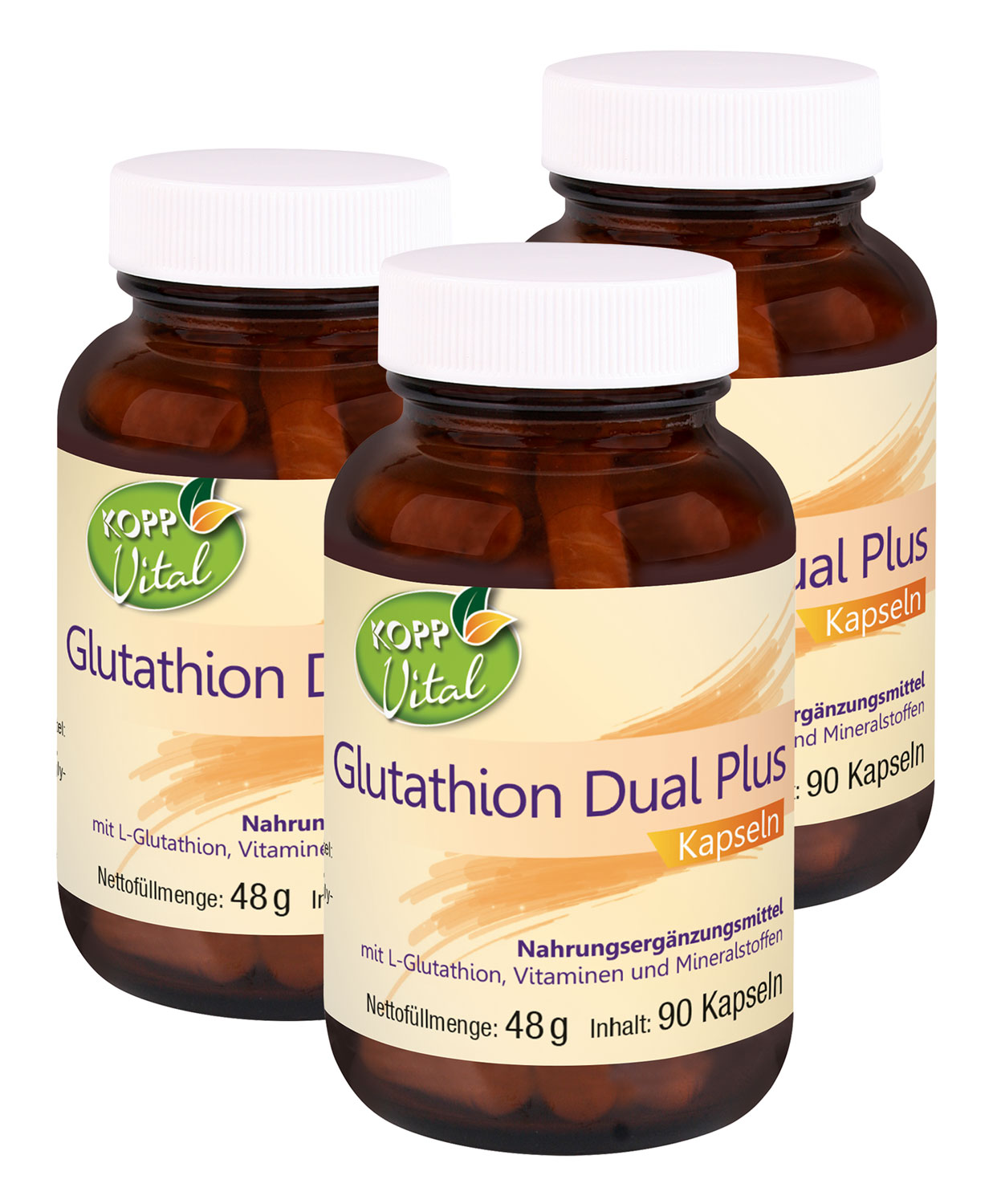 Kopp Vital   Glutathion Dual Plus / 300 mg / 90 Kapseln