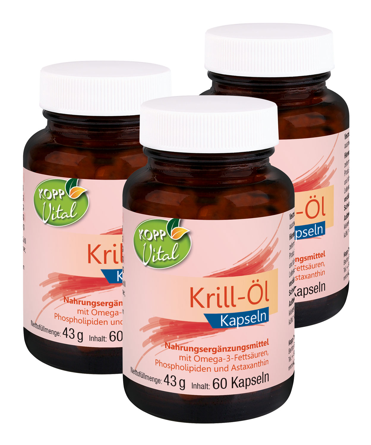 Kopp Vital   Krill-l / 500 mg / 60 Kapseln