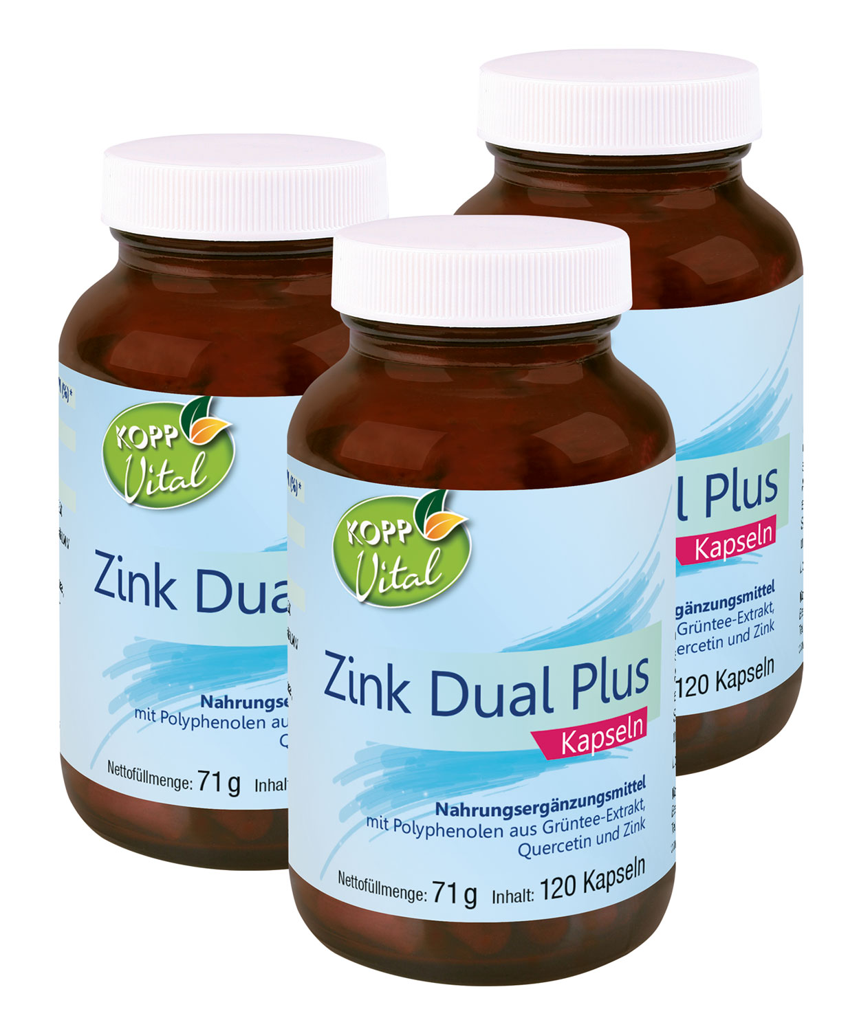 Kopp Vital   Zink Dual Plus / 25 mg / 120 Kapseln