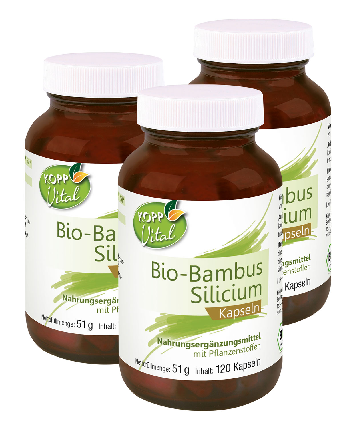 Kopp Vital   Bio-Bambus Silicium / 120 Kapseln