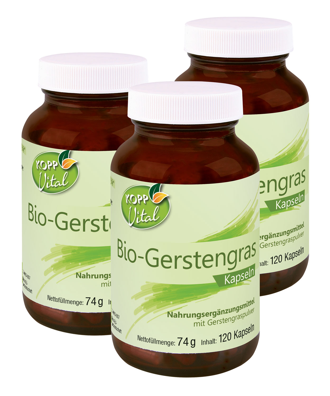 Kopp Vital   Bio-Gerstengras / 500 mg / 120 Kapseln