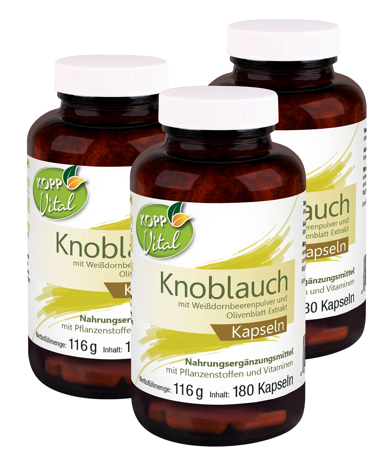 Kopp Vital �  Knoblauch Kapseln / 300 mg / 180 Kapseln