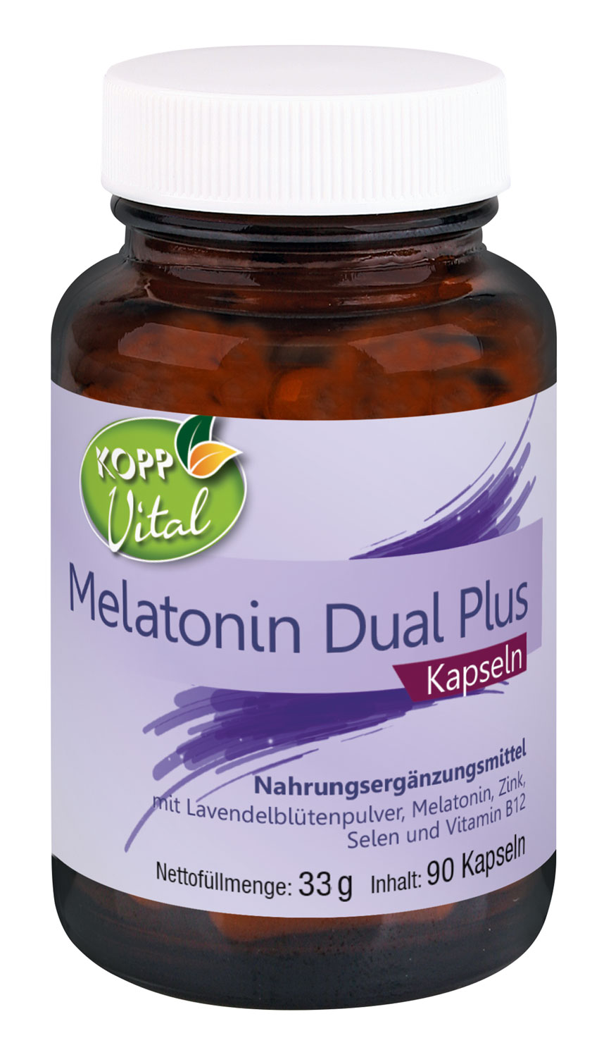 Kopp Vital   Melatonin Dual Plus / 3 mg / 90 Kapseln