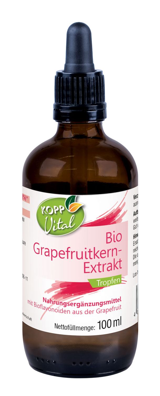 Kopp Vital   Bio-Grapefruitkern-Extrakt Tropfen / 100 ml