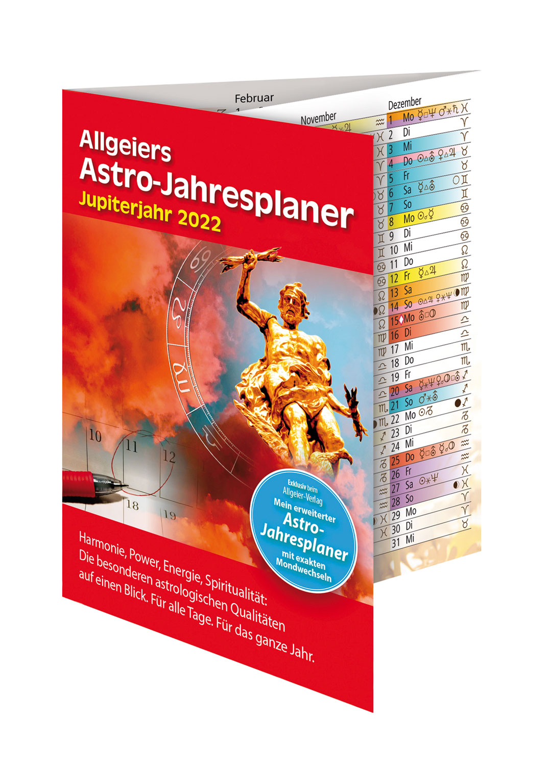 Allgeiers Astrologisches Jahresbuch 2022 - Mystery Bücher - Kopp Verlag