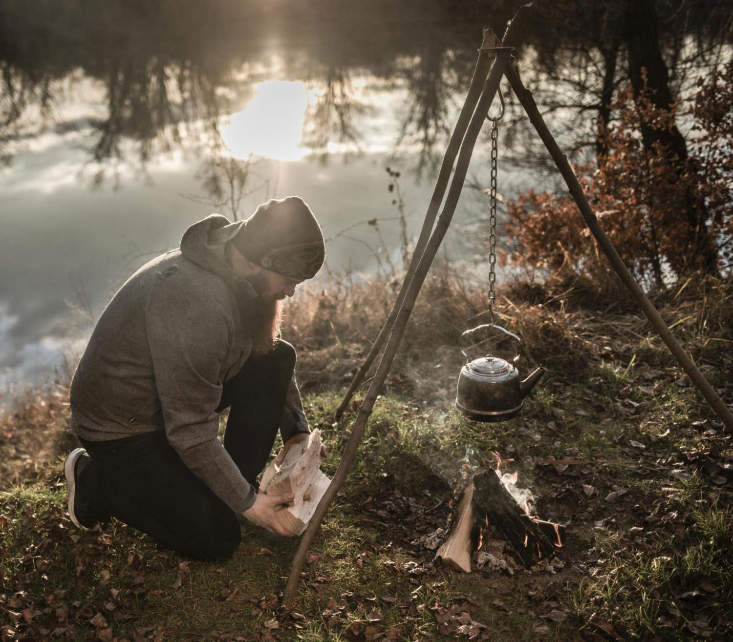 Petromax Dreibein-Ring d-ring - Bushcraft Feuerstelle03