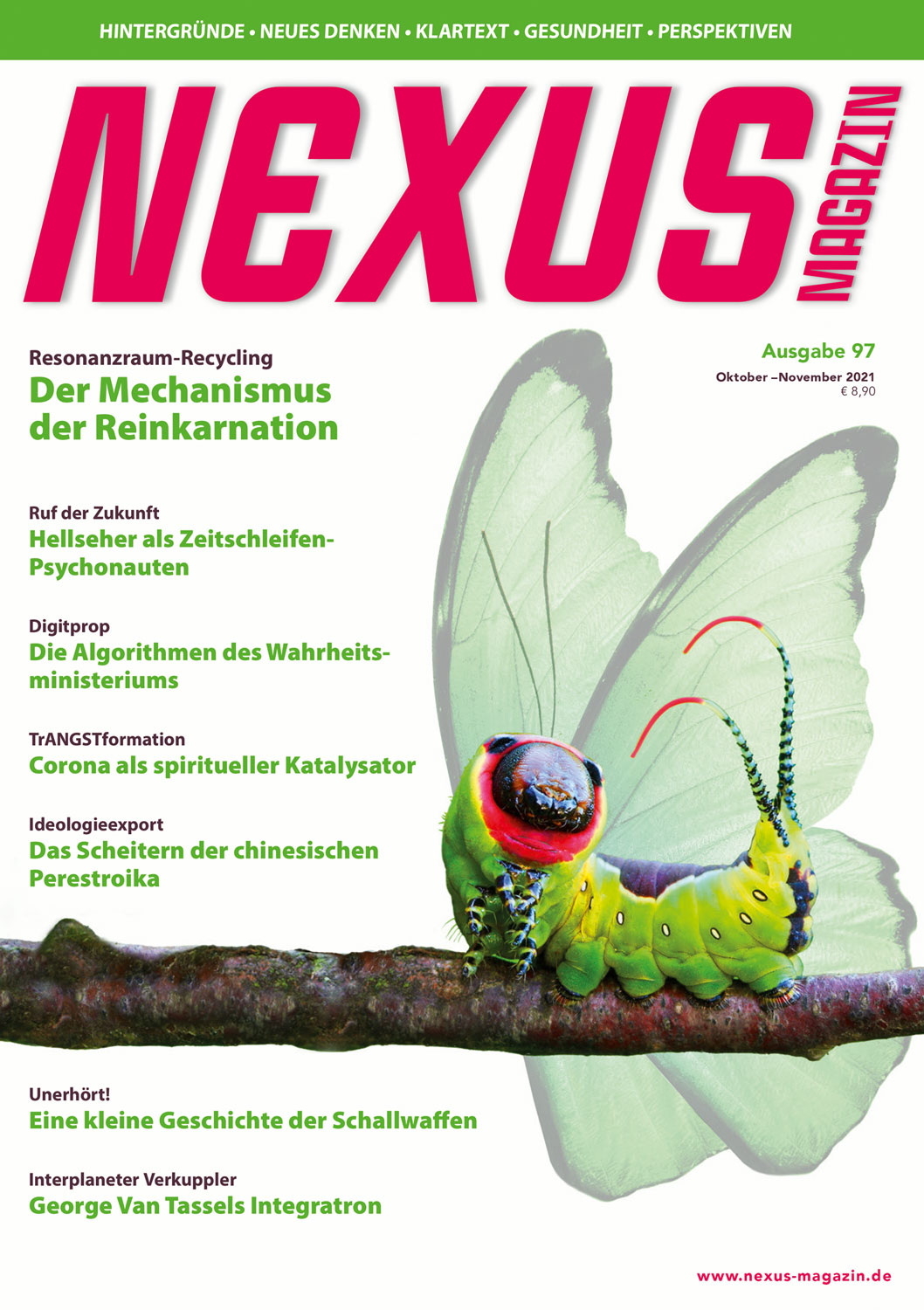 Nexus-Magazin Ausgabe 97 Oktober/November 2021