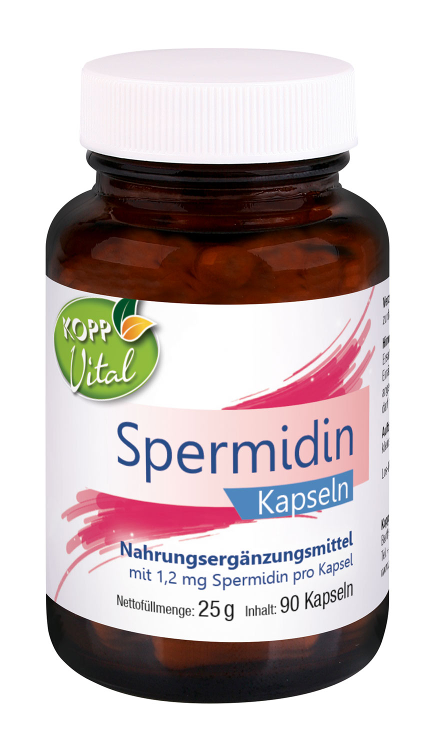 Kopp Vital ® Spermidin Kapseln Kopp Vital Produkte Wohlbefinden Kopp Verlag 9682