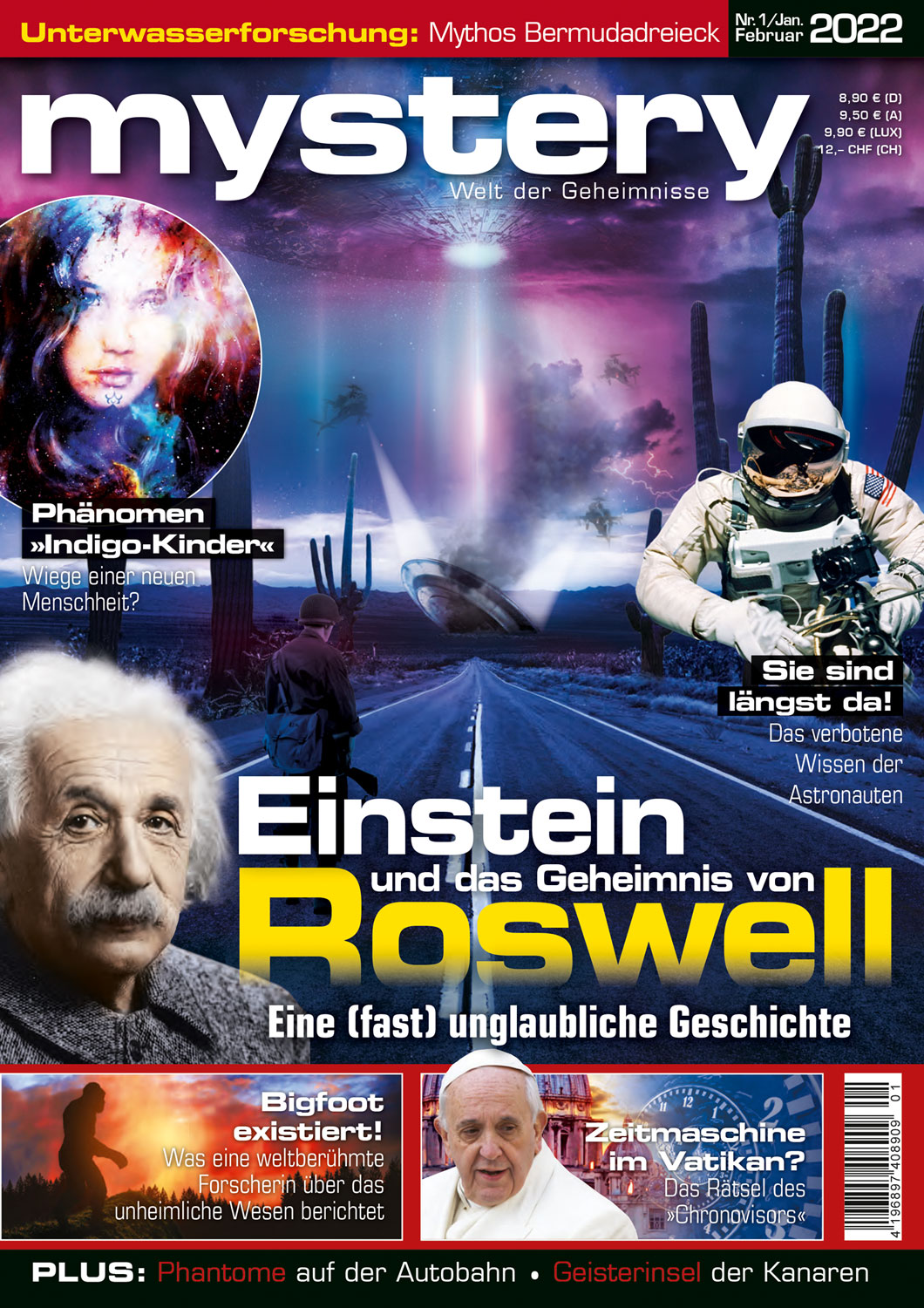 mystery - Ausgabe Nr. 1 Januar/Februar 2022