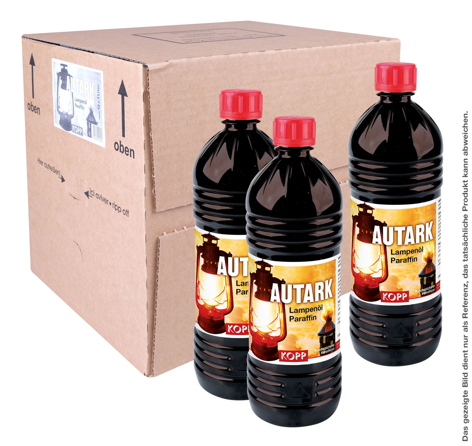 Autark Lampenl / 100-prozentige Reinheit / Premium Qualitt / 1 Liter / auch im 12er Karton / hochwertiges Paraffinl01