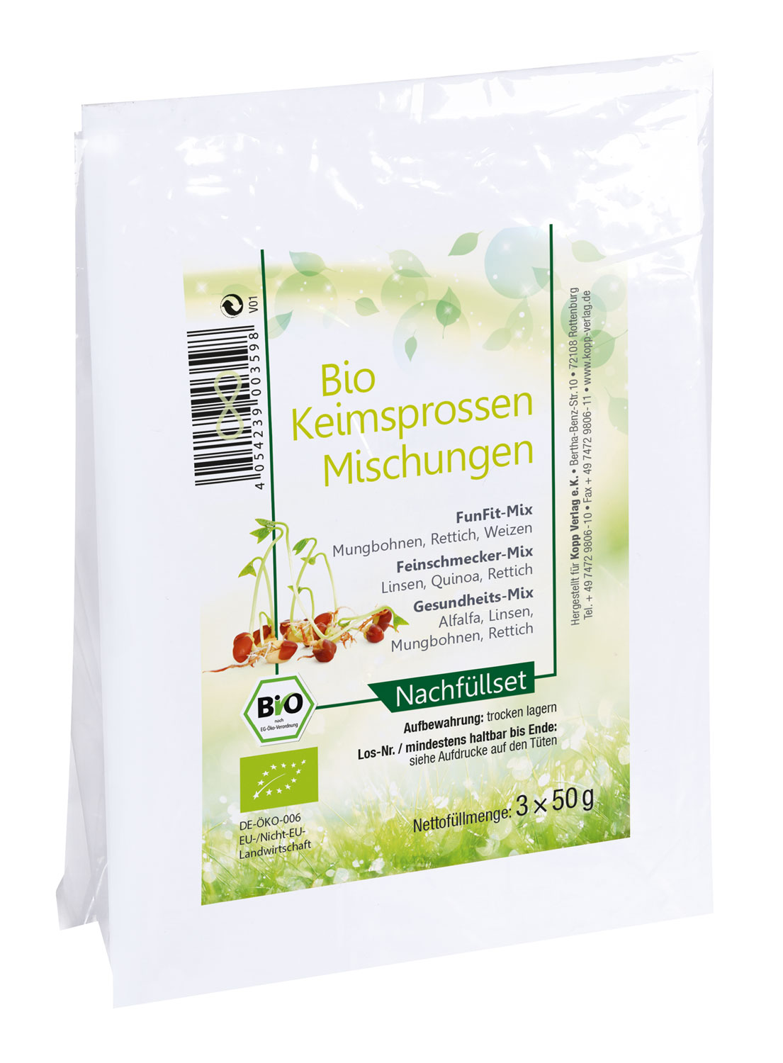 Keimsprossen Nachfllset