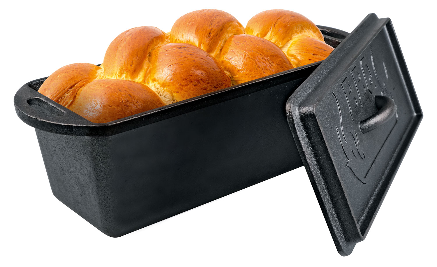 Dutch Oven Kastenform aus Gusseisen inkl. Deckel - Fr Bastler01