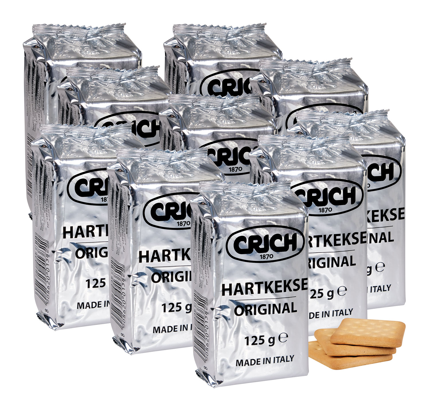  10er-Pack Crich Hartkekse 