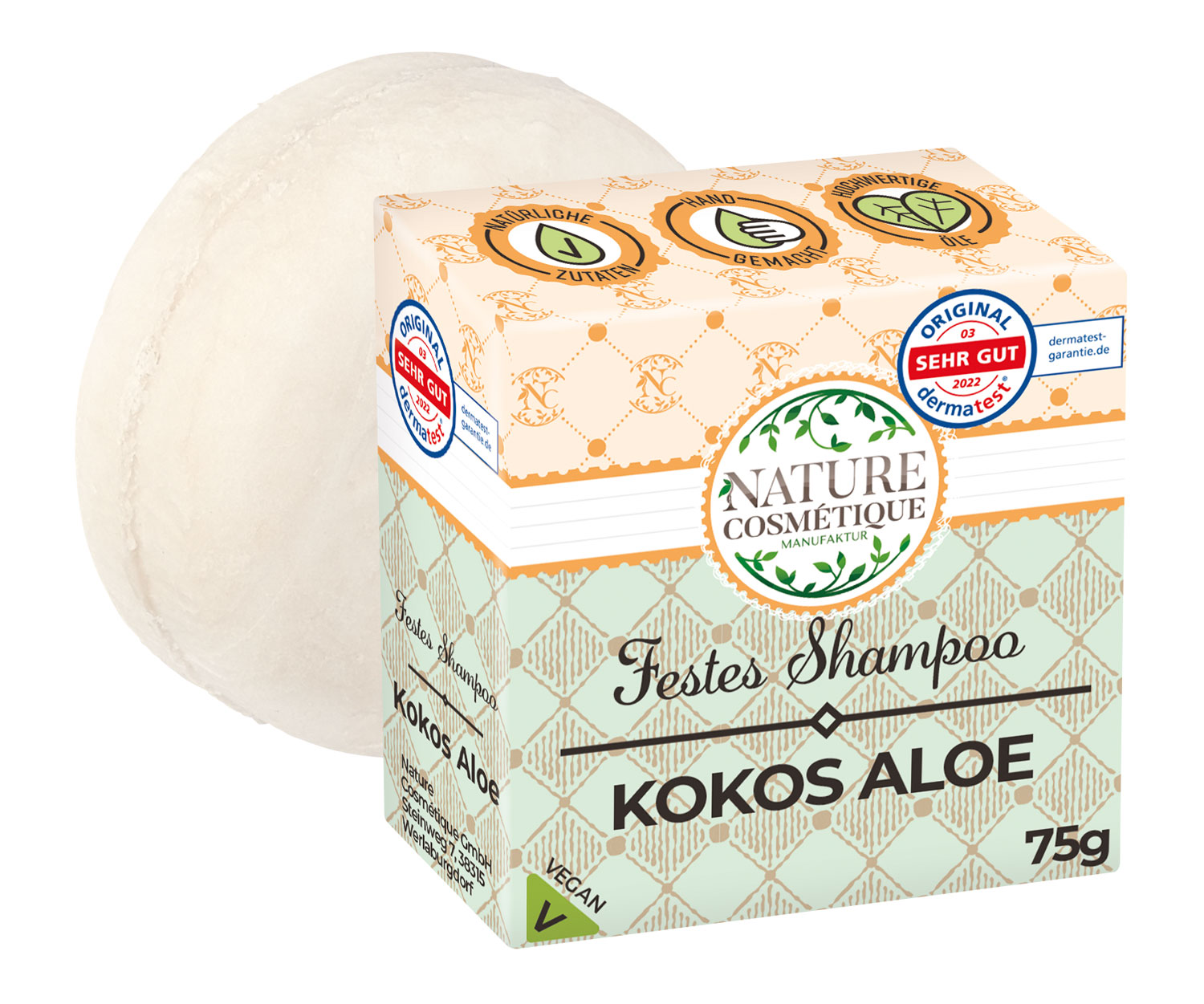 Nature Cosmtique Haarseife Kokos Aloe