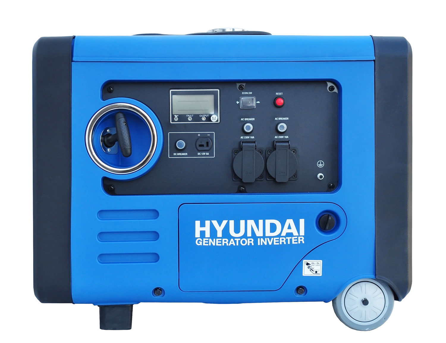 Hyundai Inverter-Stromgenerator HY4500SEi D Max. Leistung 4.0 kW  - Fr Bastler01