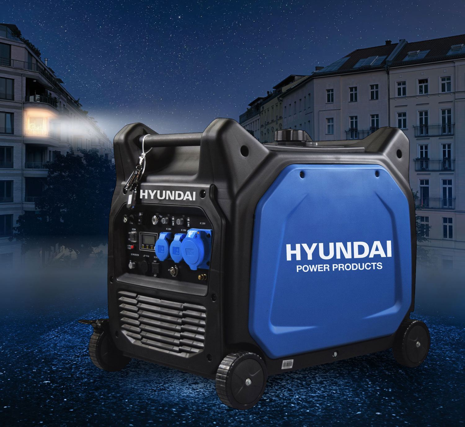 Hyundai-Stromgenerator HY6500SEi D