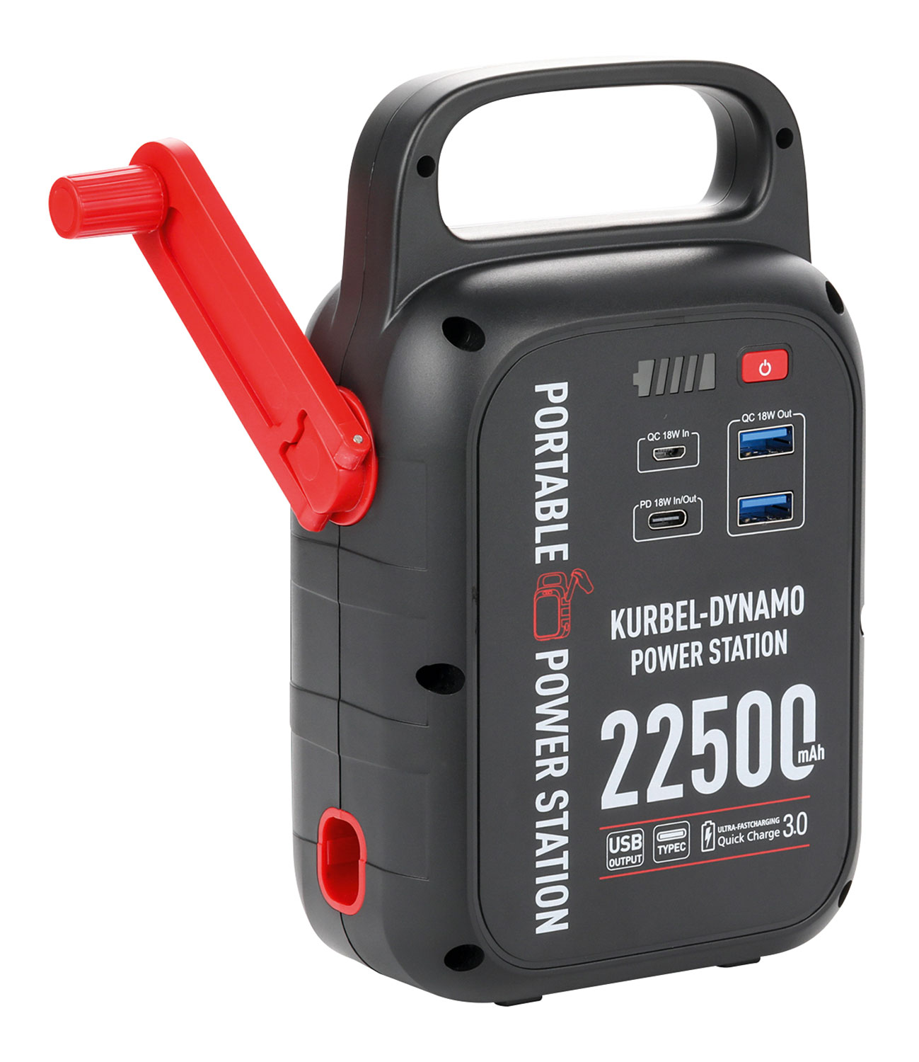 Kurbel-Dynamo-Powerstation - Wie neu