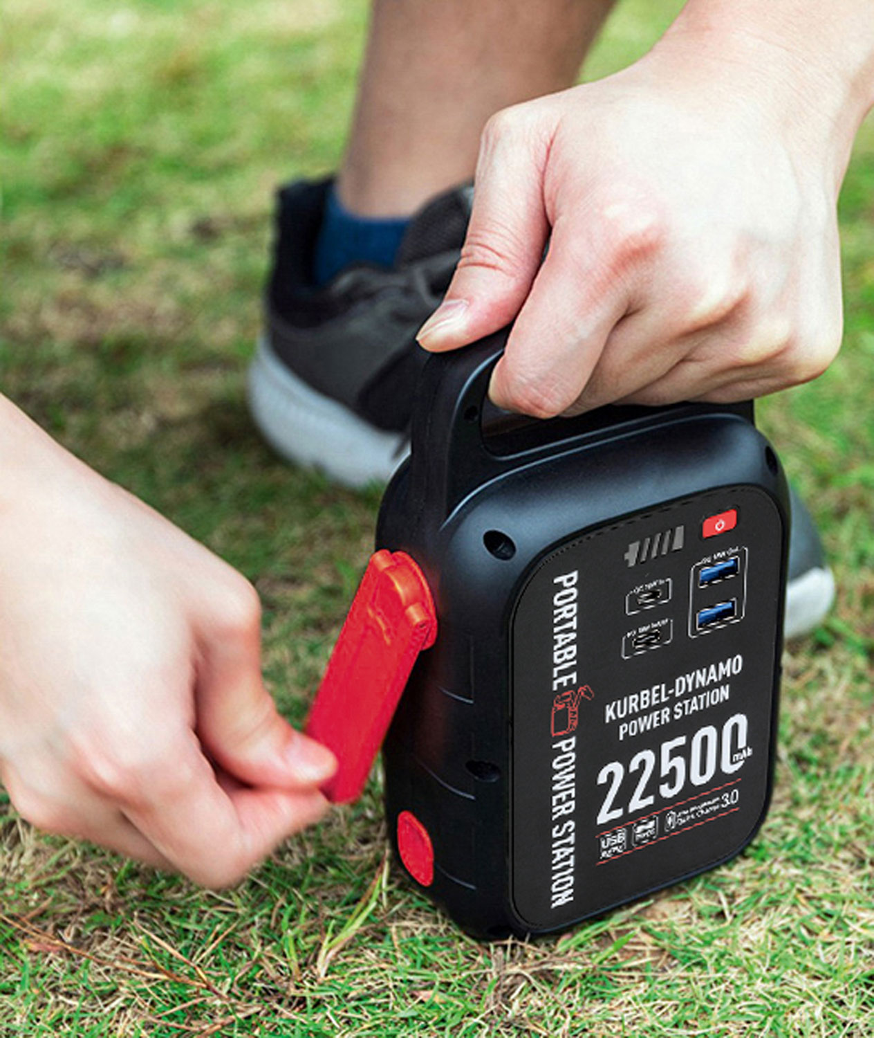 Kurbel-Dynamo-Powerstation - Wie neu03