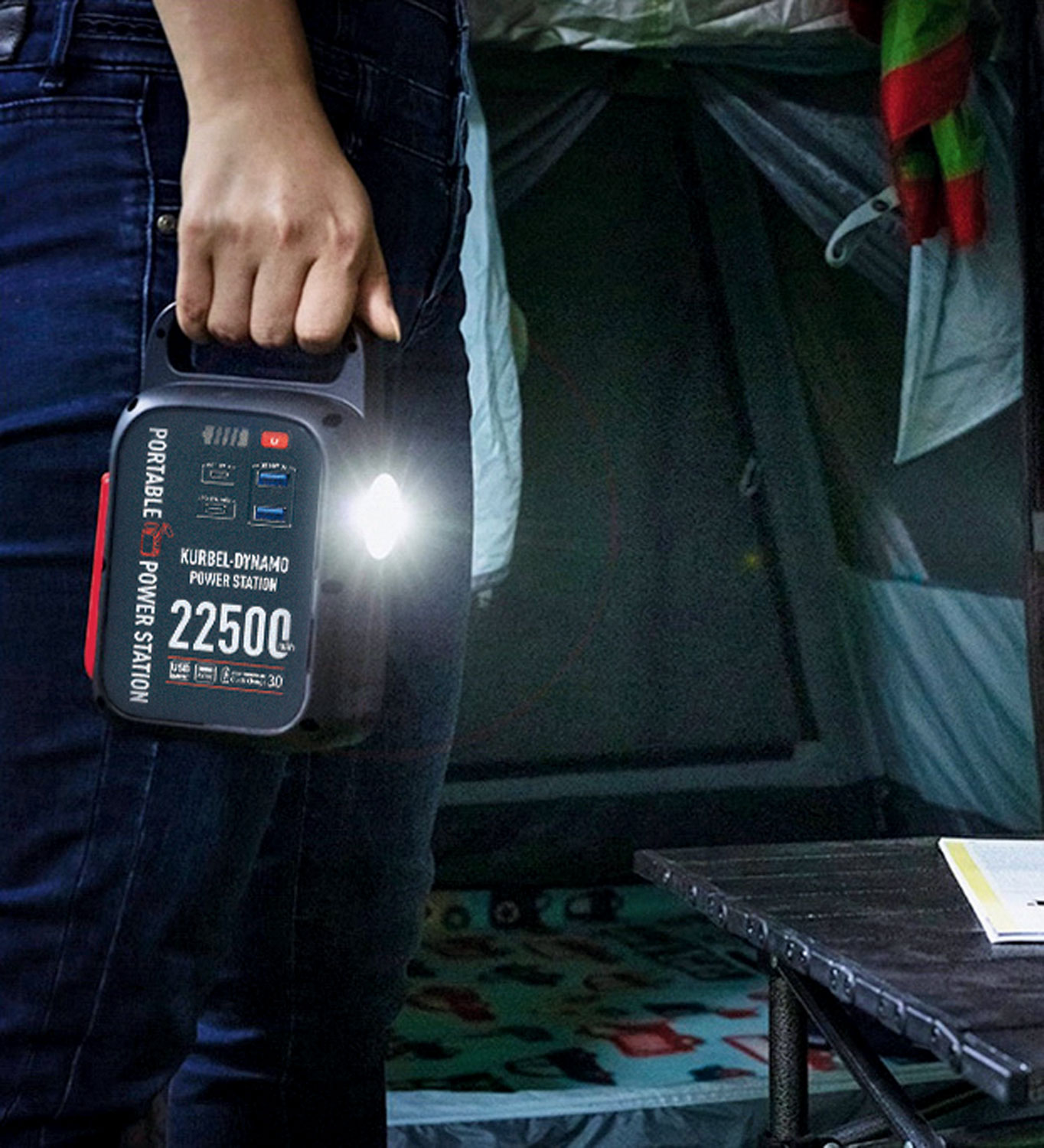 Kurbel-Dynamo-Powerstation - Wie neu07