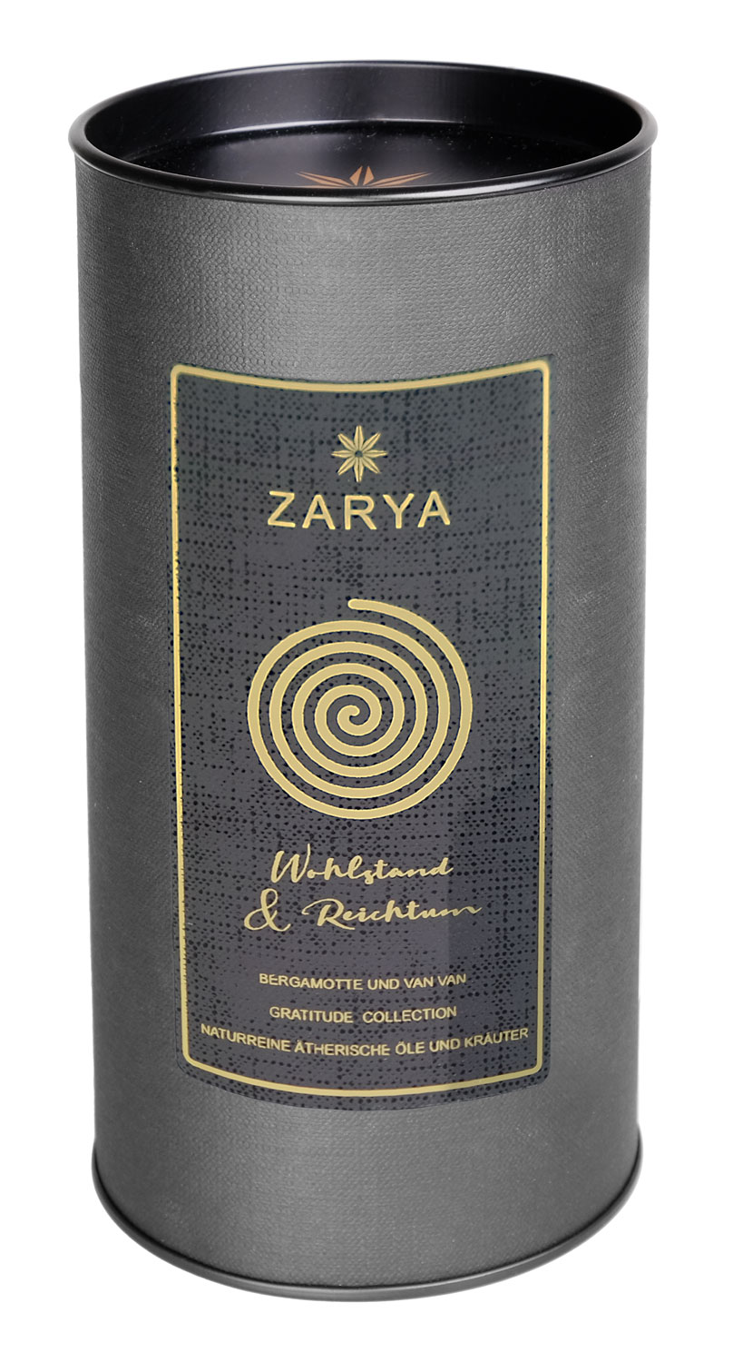 Dankbarkeitskerze Wohlstand & Reichtum01