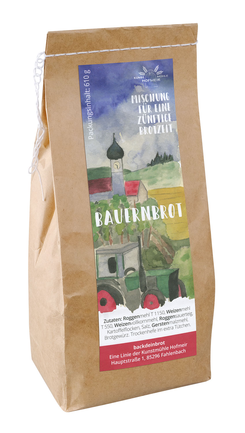 Brotbackmischung Bauernbrot