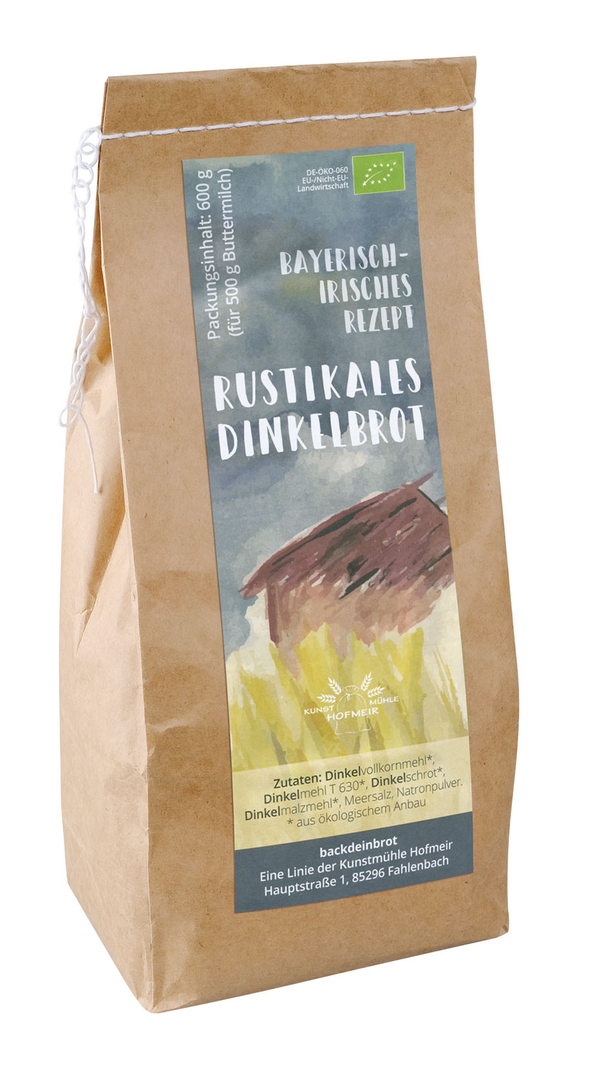 Brotbackmischung Rustikales Dinkelbrot Bio