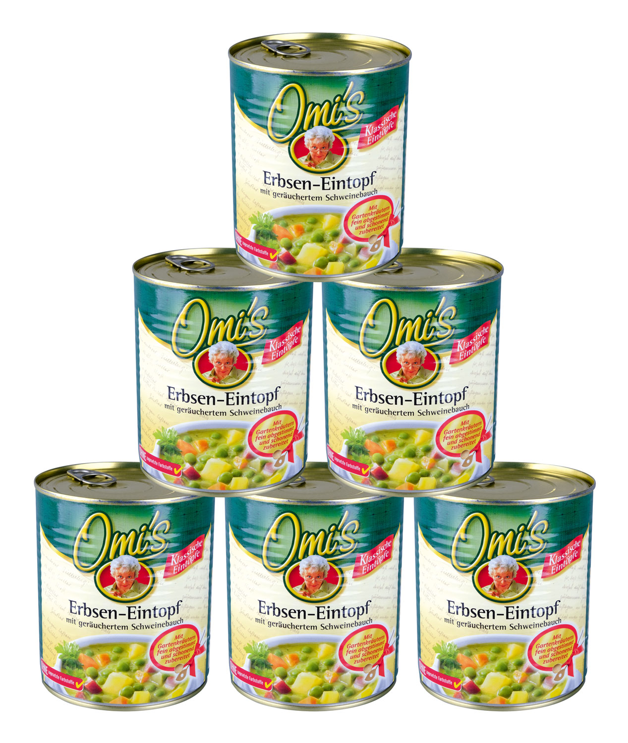 Omis klassischer Erbsen-Eintopf01