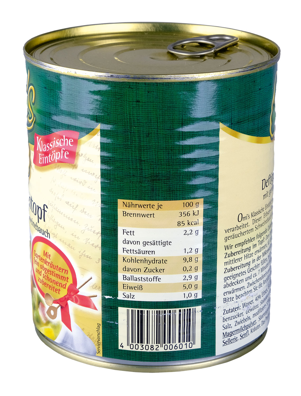 Omis klassischer Erbsen-Eintopf03