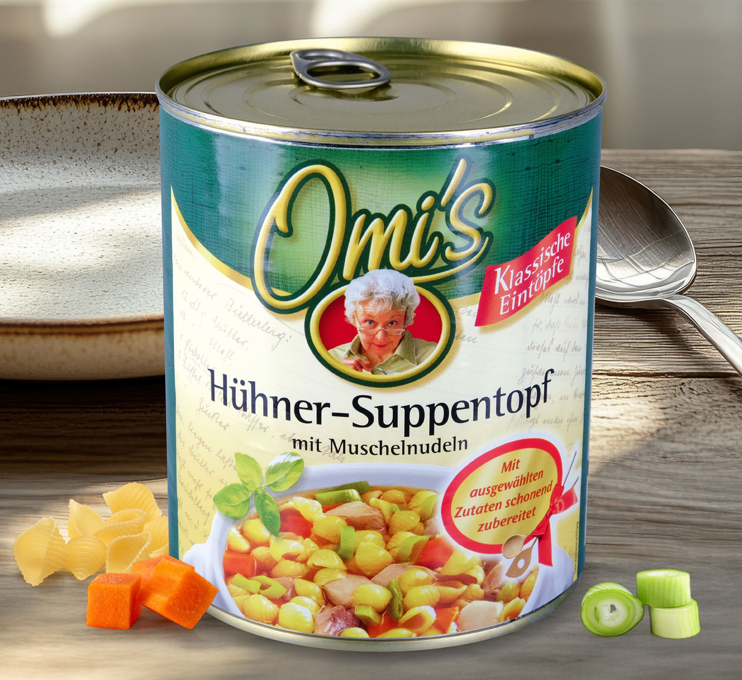 Omis klassischer Hhner-Suppentopf