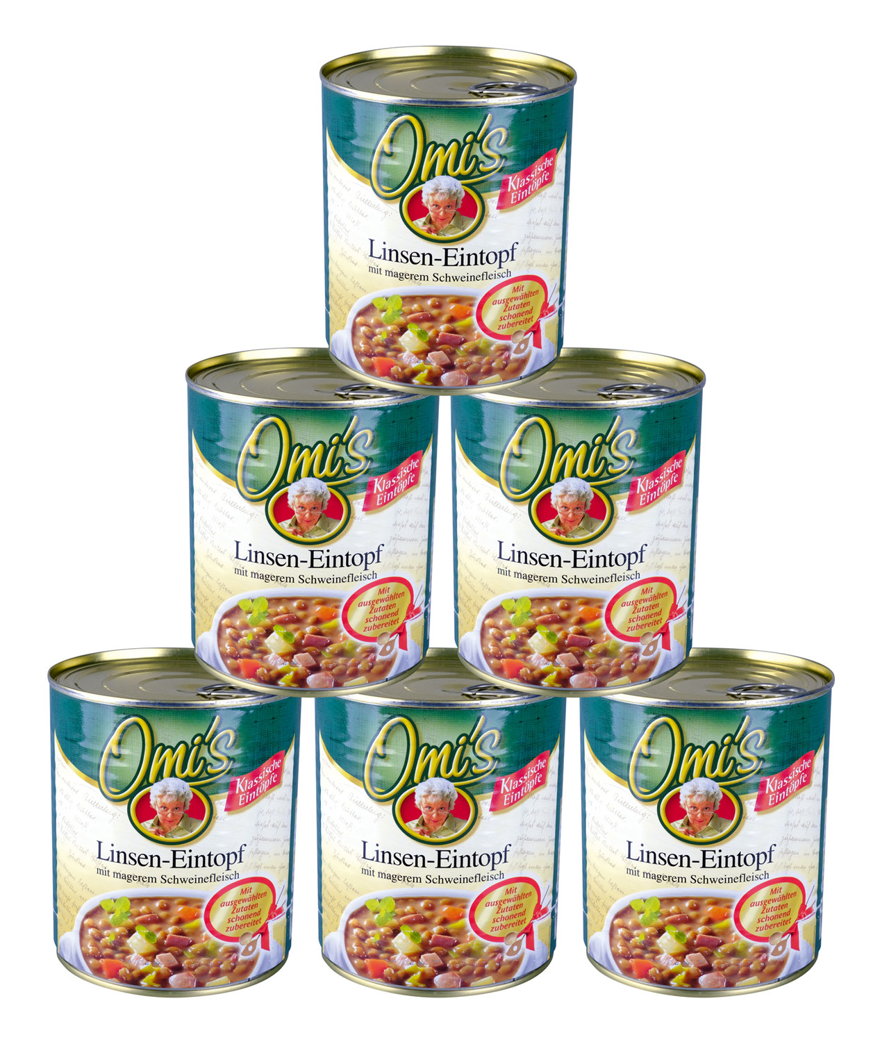 Omis klassischer Linsen-Eintopf01