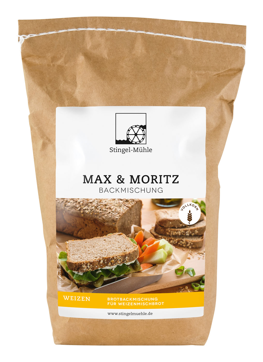 Max & Moritz Weizen-Backmischung