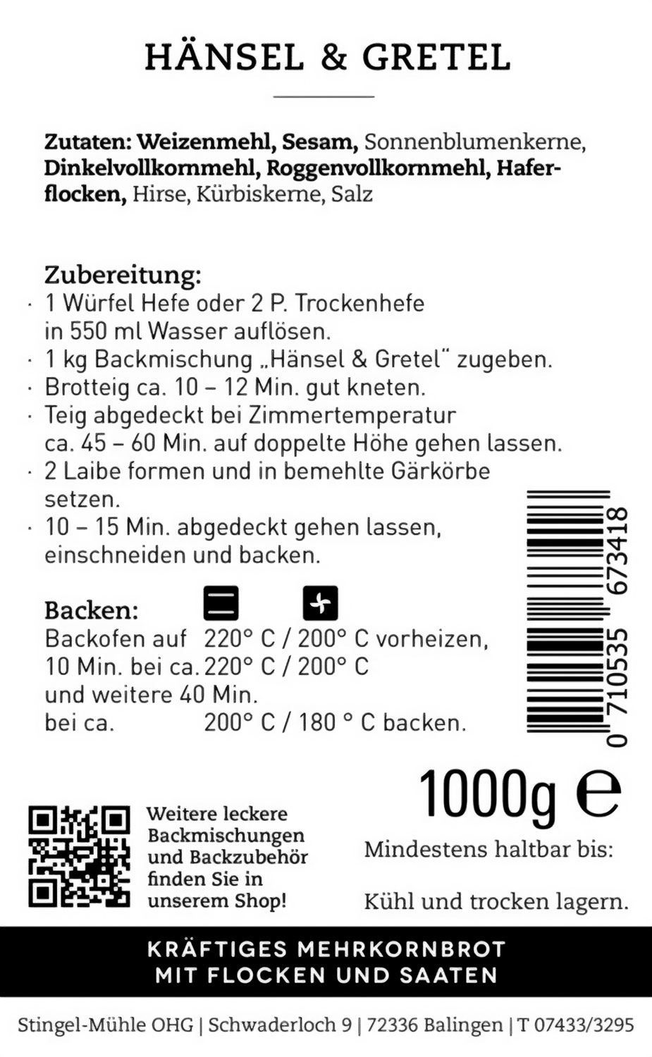 Hnsel & Gretel Weizen-Backmischung01