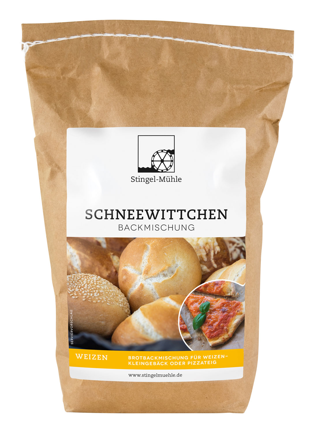 Schneewittchen Weizen-Backmischung