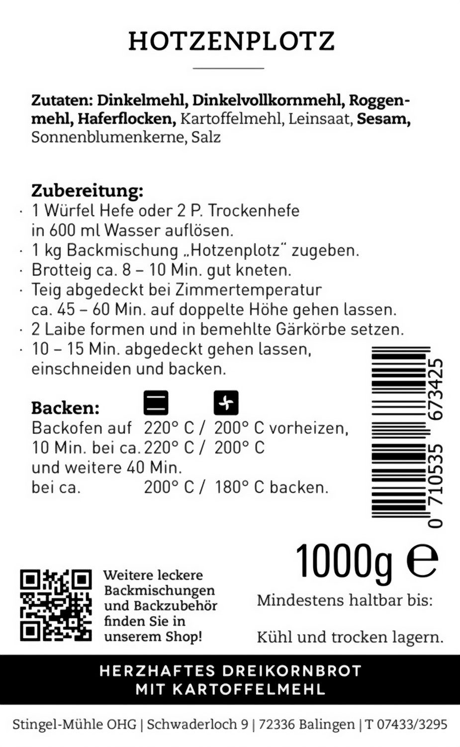 Hotzenplotz Dinkel-Backmischung01