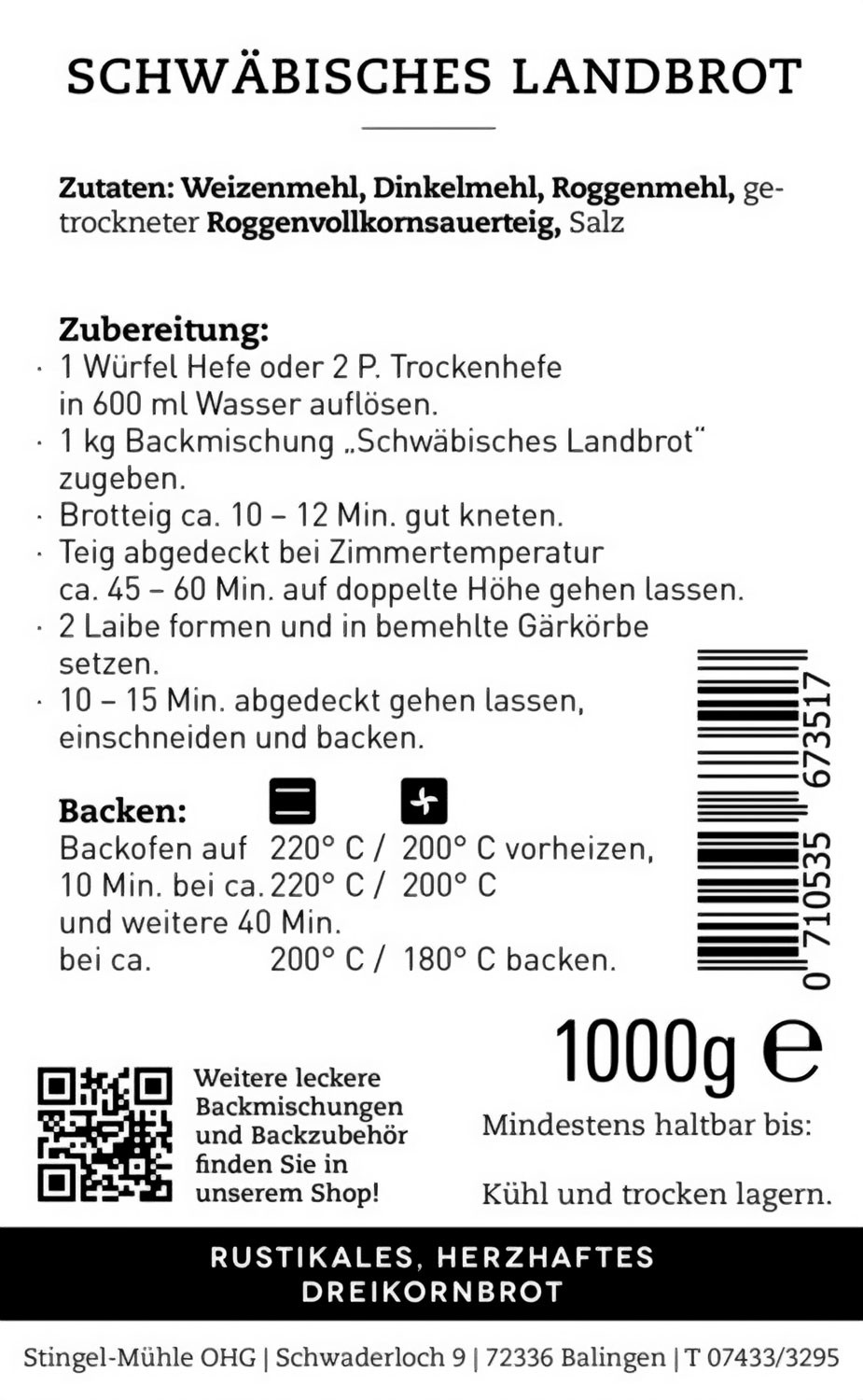Schwbisches Landbrot Weizen-Backmischung01