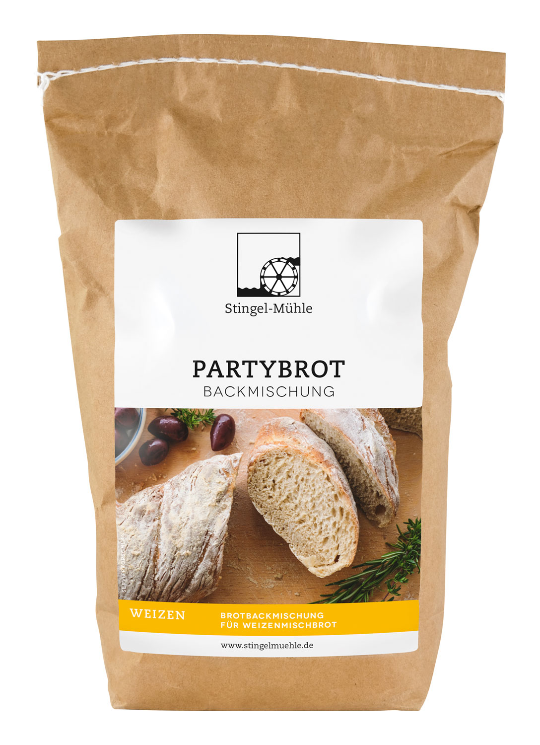 Partybrot Weizen-Backmischung