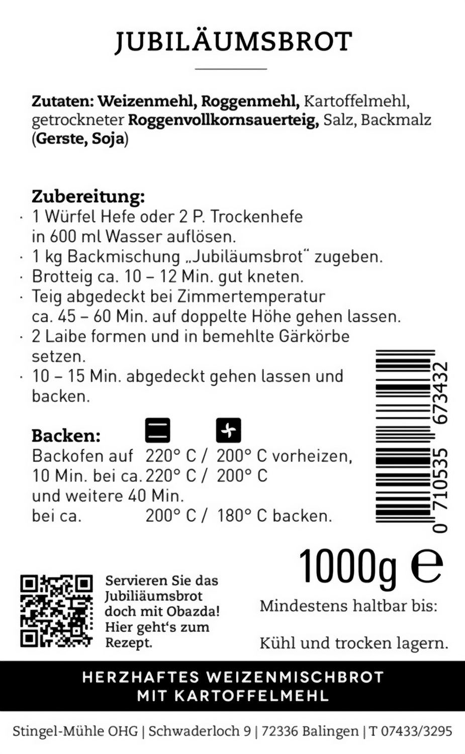 Jubilumsbrot Weizen-Backmischung01