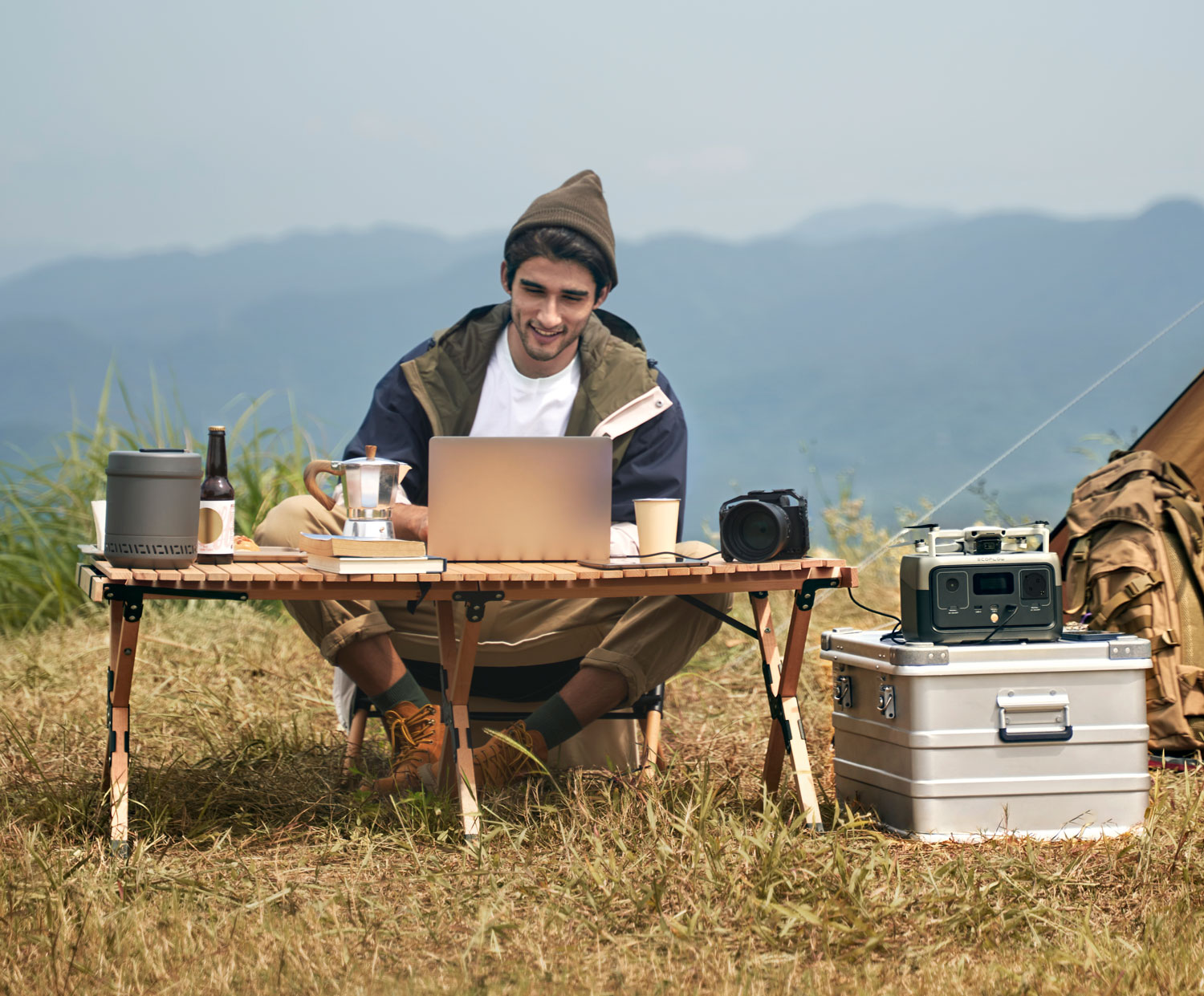 EcoFlow RIVER 2 Powerstation 256 Wh mit Solarpanel 160 W05