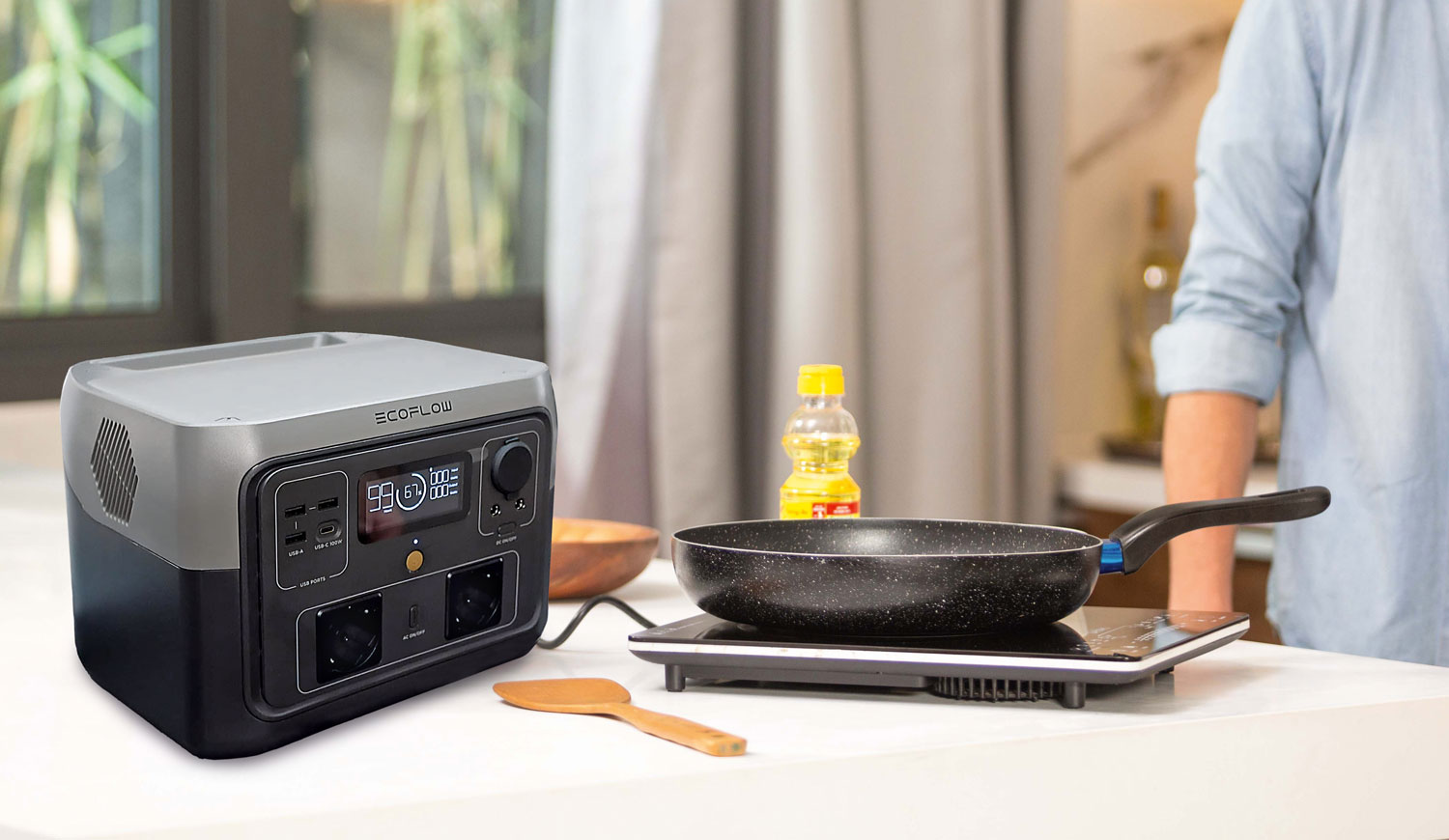 EcoFlow RIVER 2 Powerstation 256 Wh mit Solarpanel 160 W07