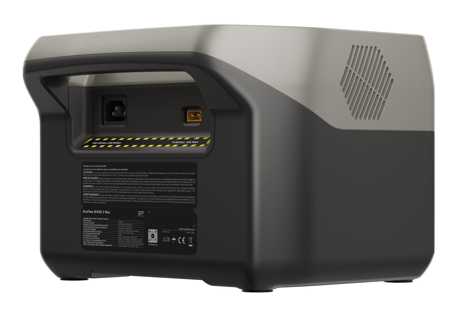EcoFlow RIVER 2 Max Powerstation 512 Wh mit Solarpanel 160 W EcoFlow Sets EcoFlow Outdoor