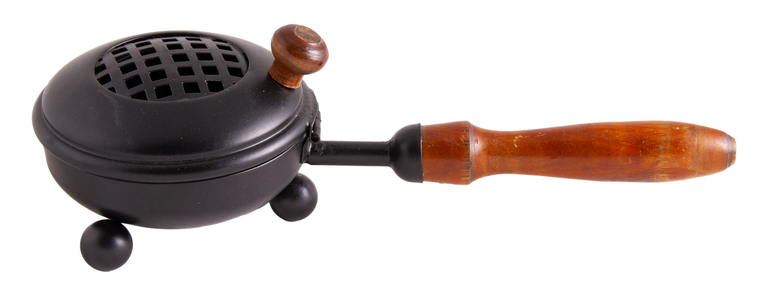 Ruchergef Mahani - Eisen mit Holzgriff