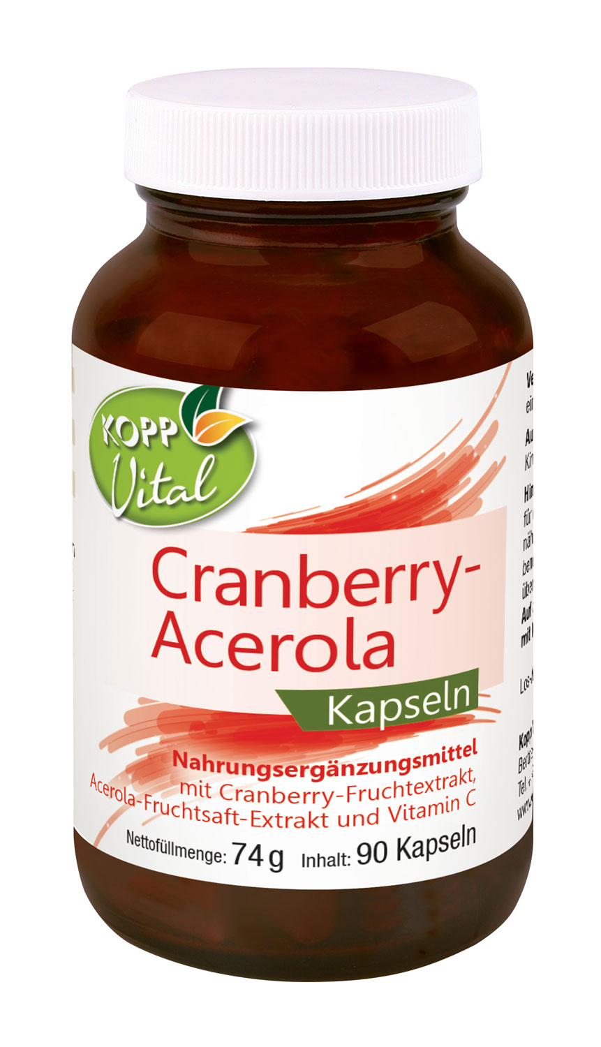 Kopp Vital   Cranberry-Acerola / 90 Kapseln