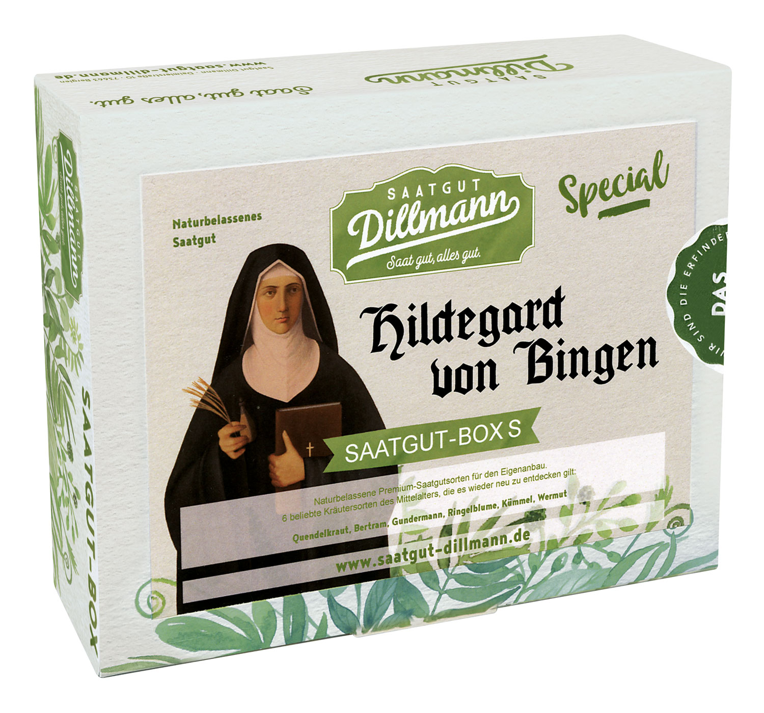 Hildegard von Bingen SaatgutBox S Saatgut Haus & Garten Kopp Verlag