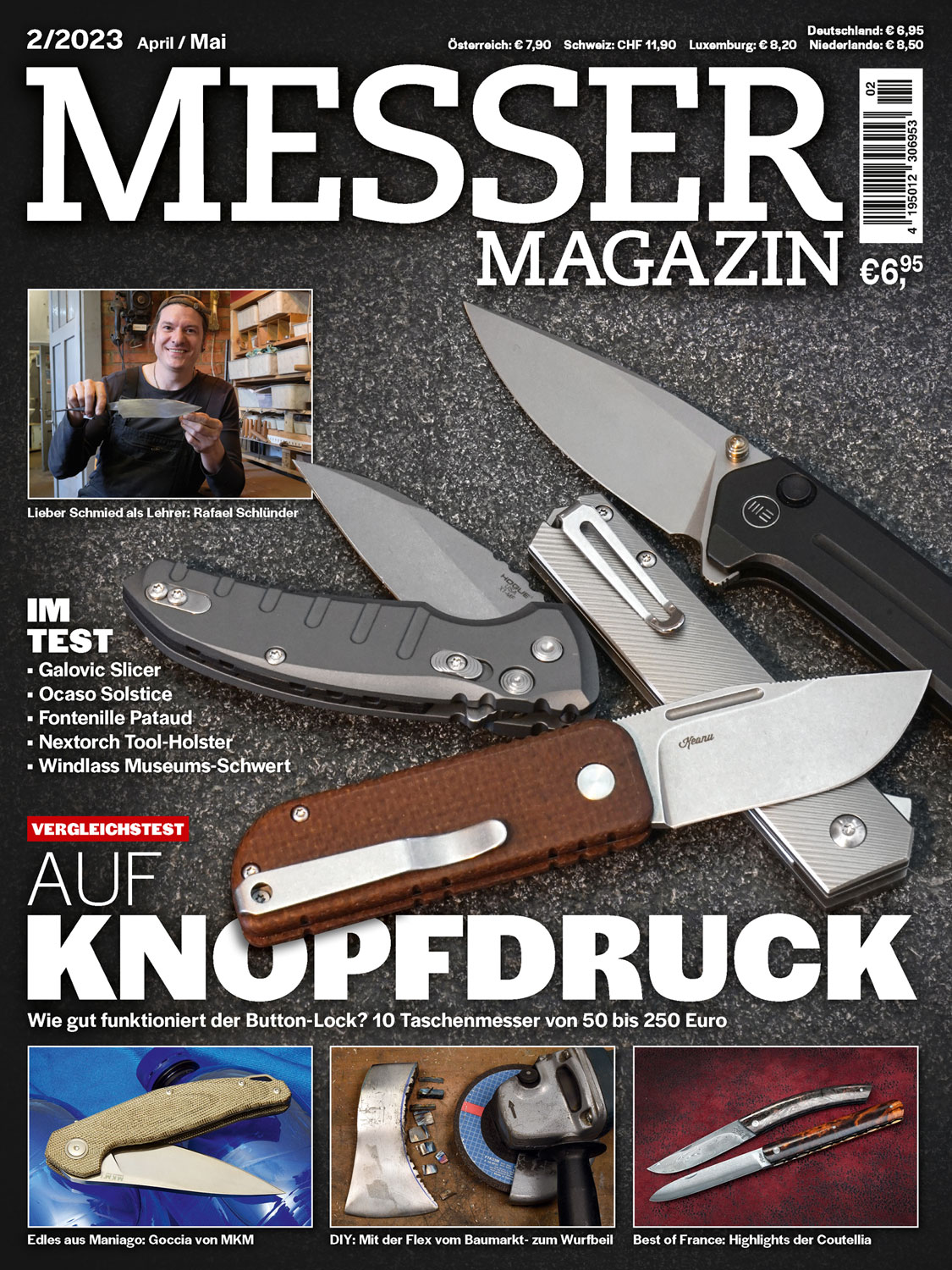 Messer-Magazin Ausgabe 2/2023 April/Mai